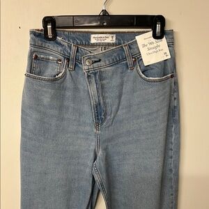 Abercrombie & Fitch 90s slim straight ultra high rise Jeans